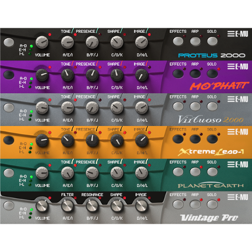 E-MU Proteus Rack Library by Digital Sound Factory | Kontakt
